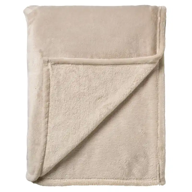 Dutch Decor plaid Charlie Pumice Stone beige B200 × H220 cm